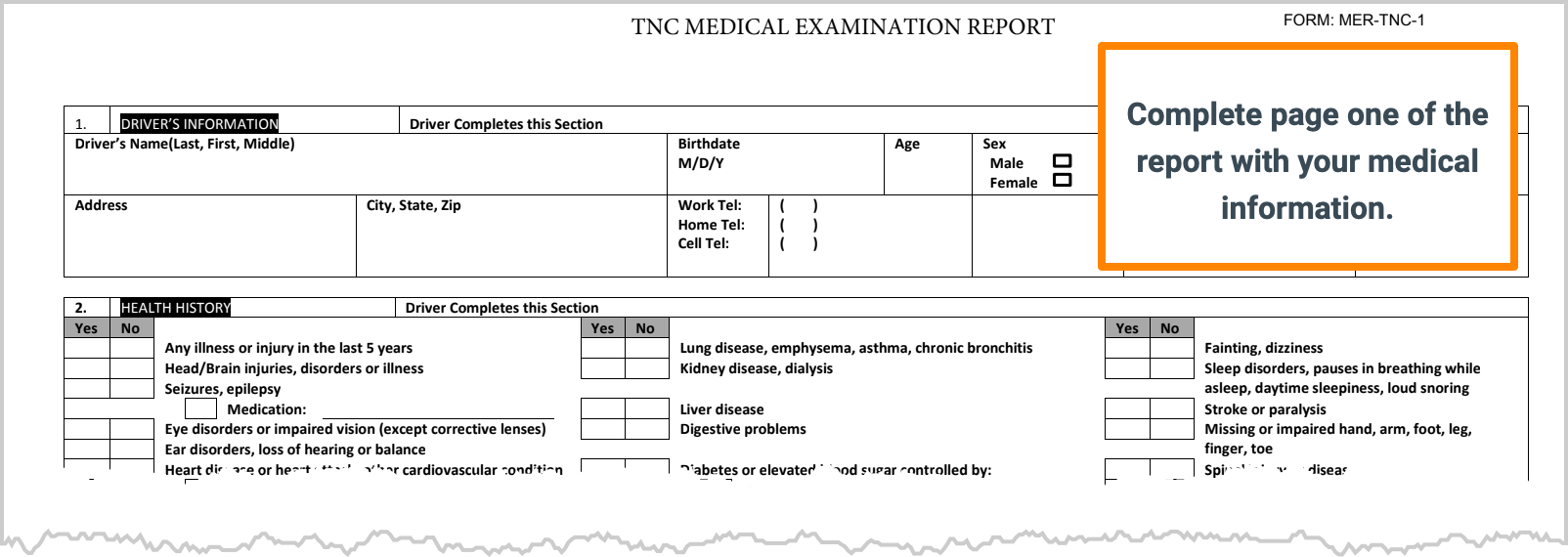 TNC medical exam page one colorado.png