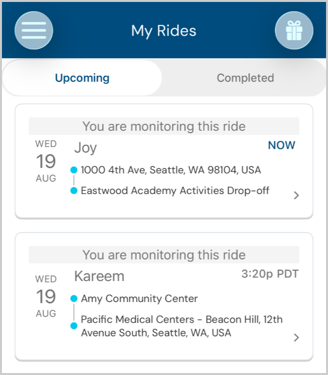 upcoming rides monitoring caregiver app.png